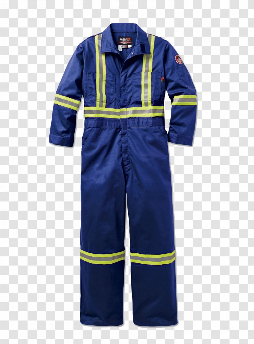 Overall Boilersuit Clothing Cargo Pants Zipper - Uniform Transparent PNG