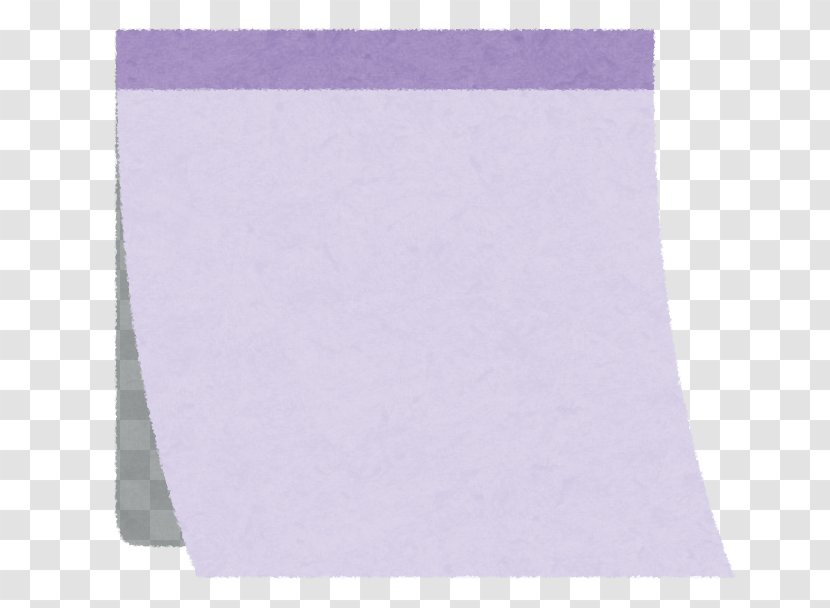 Post-it Note Paper Yellow Purple Illustration - Pink Transparent PNG