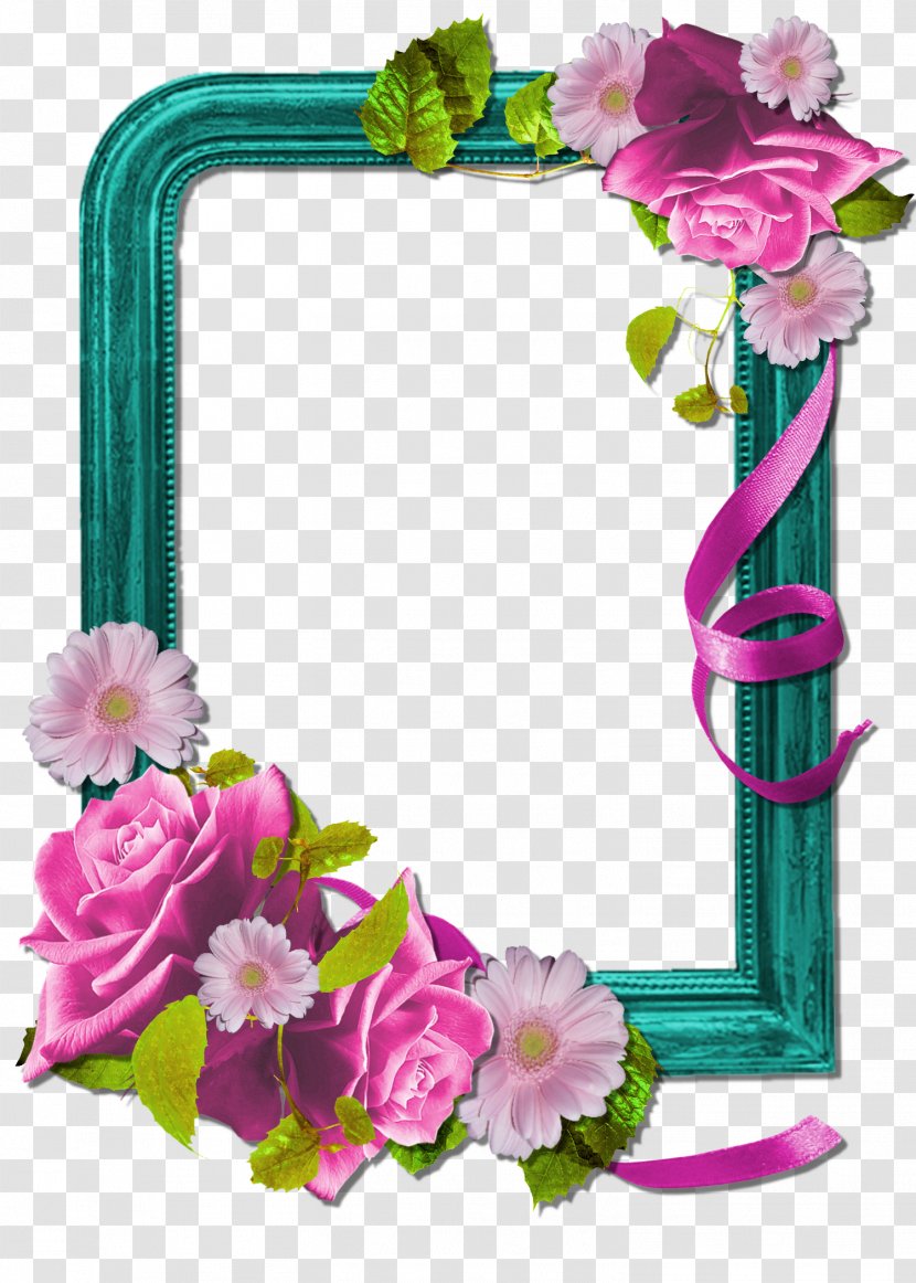 Cut Flowers Floral Design Floristry Petal - Picture Frames - Brown Frame Transparent PNG