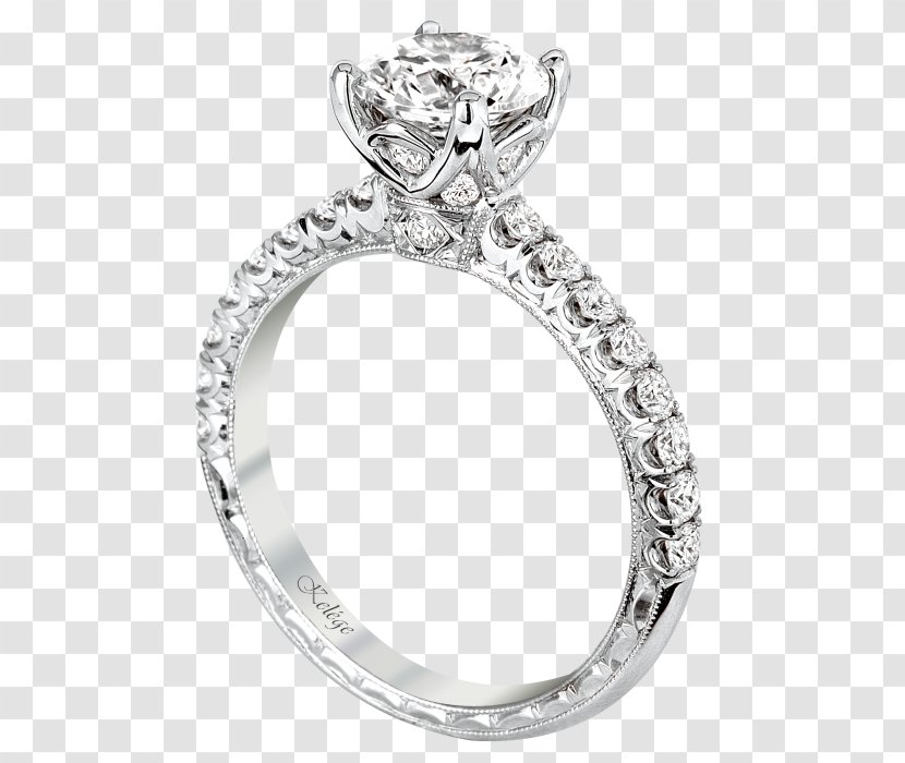 Engagement Ring Wedding - Metal - Creative Rings Transparent PNG