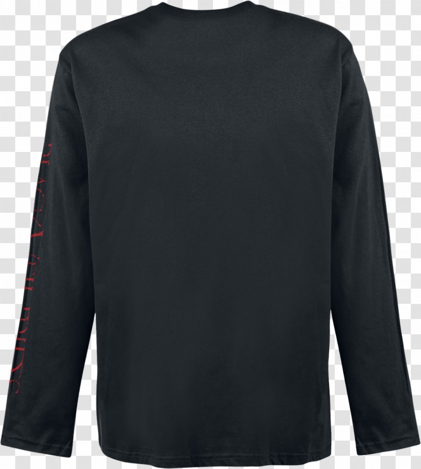 Long-sleeved T-shirt Black - T Shirt Transparent PNG