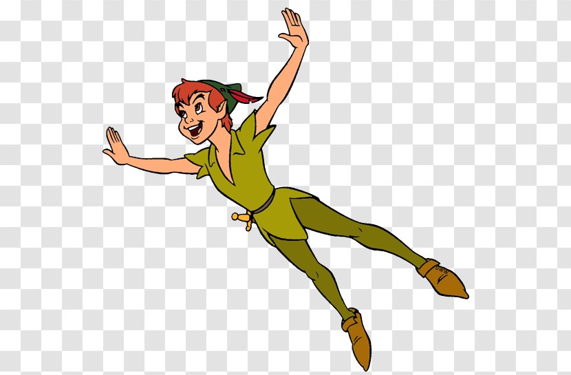 Peter Pan Tinker Bell Captain Hook Clip Art - Mythical Creature - Flying Transparent PNG