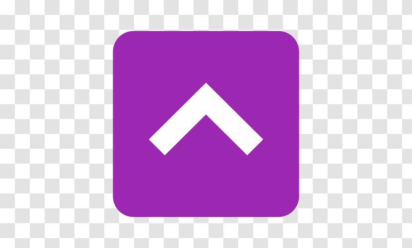 Arrow - Triangle - Violet Transparent PNG