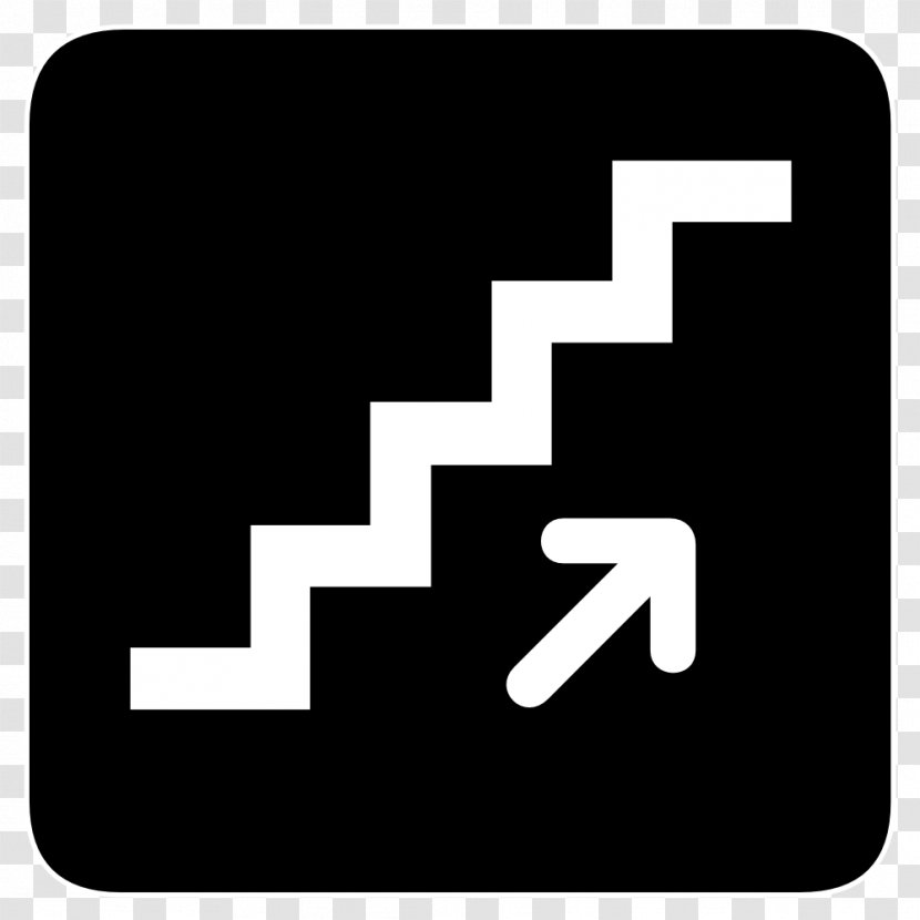 Stairs Sign Symbol Escalator - Pixabay - Cliparts Transparent PNG
