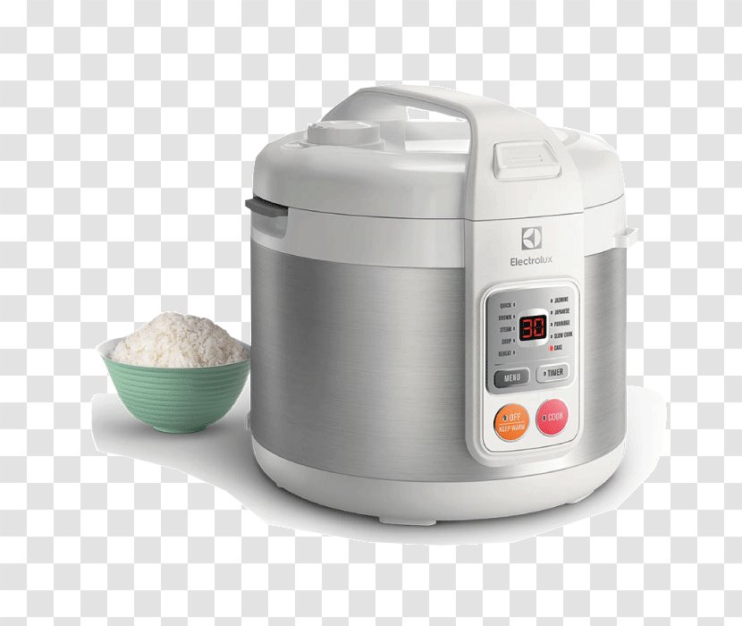 Rice Cookers Electrolux Home Appliance Slow - Cooking Transparent PNG