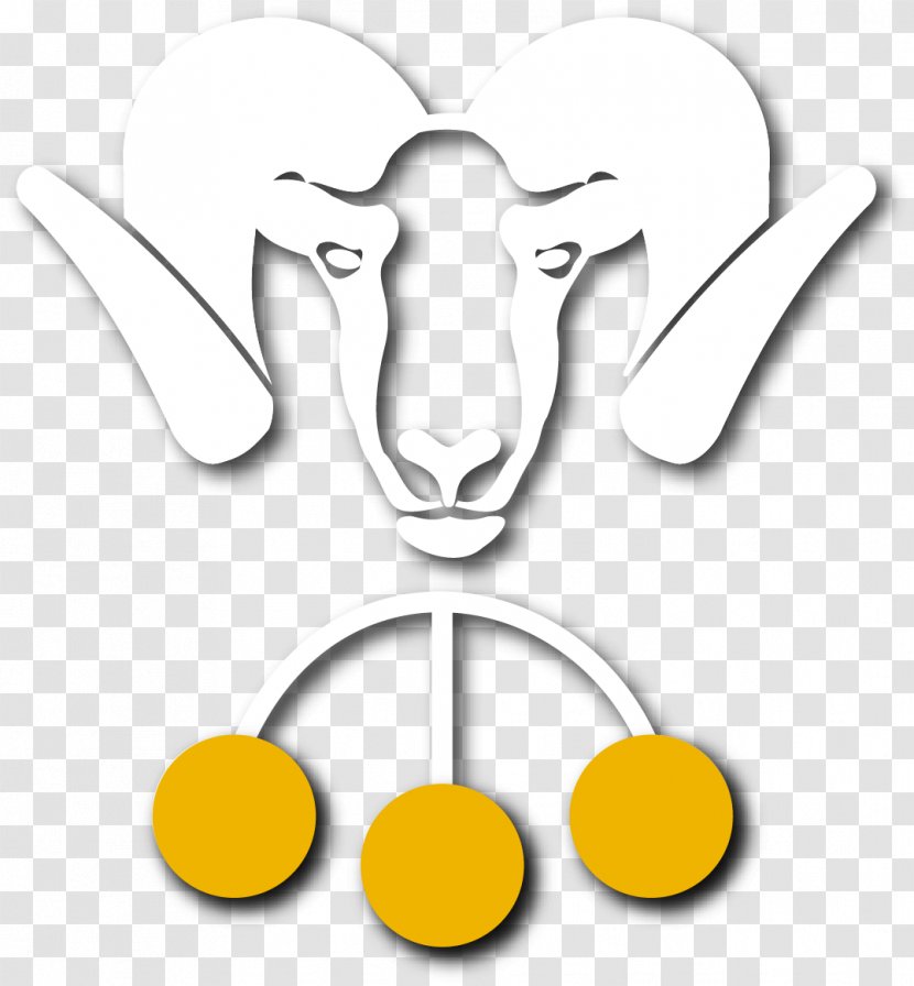 Cattle Horn Goat Line Art Clip - Goats - Big Transparent PNG