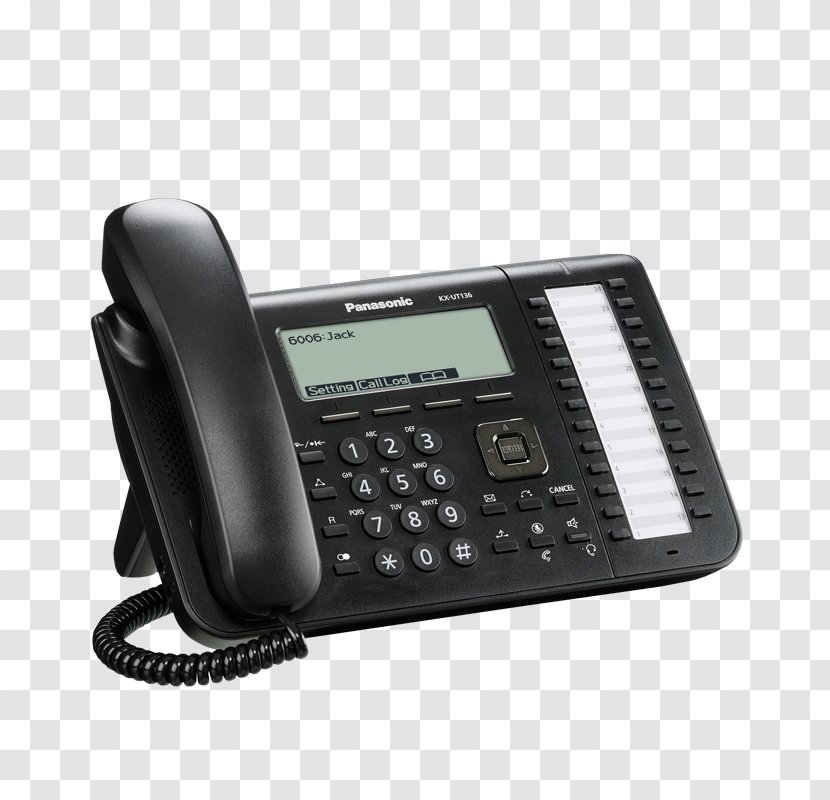 Telephone VoIP Phone Session Initiation Protocol Panasonic SIP - Answering Machine Transparent PNG