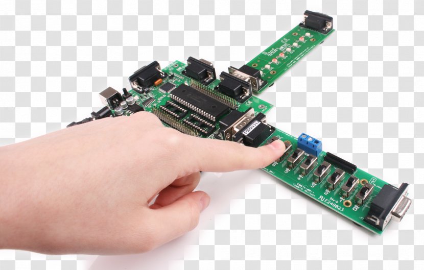 Microcontroller Hardware Programmer Network Cards & Adapters Electronics Electrical Connector - SWITCH BOARD Transparent PNG