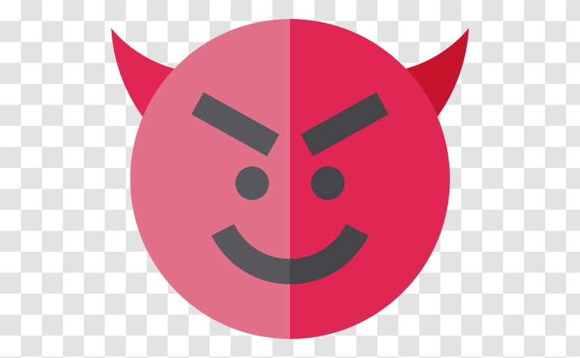 Smiley Emoticon Emoji Devil Transparent PNG