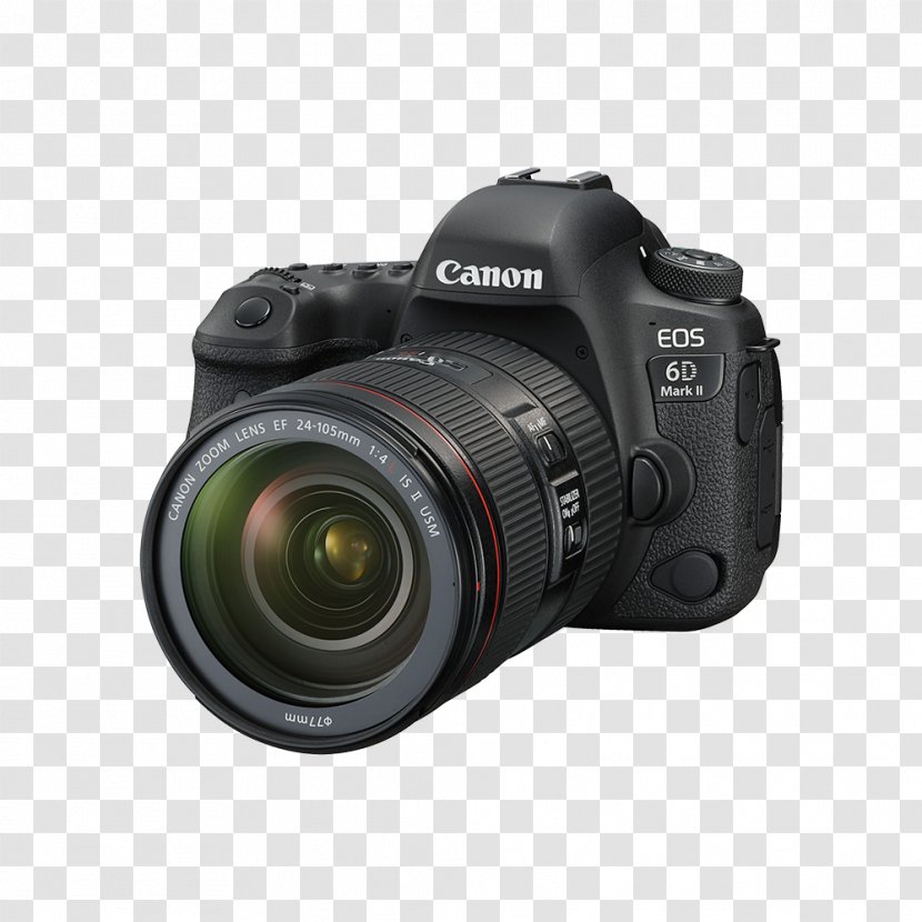 Canon EOS 6D Mark II 5D IV EF Lens Mount 24–105mm - Fullframe Digital Slr - 6d Transparent PNG