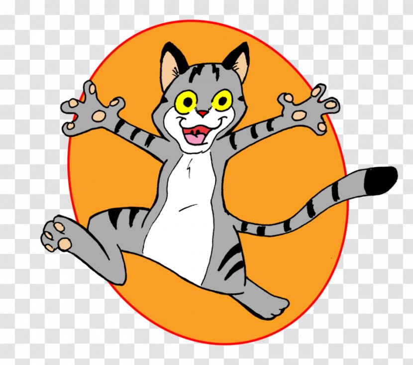 Whiskers Cat Clip Art Dog Illustration - Orange Transparent PNG
