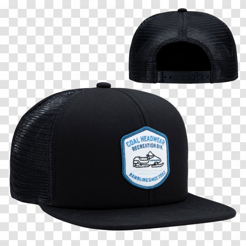 Baseball Cap Hat Headgear Coal - Fullcap - Snapback Transparent PNG