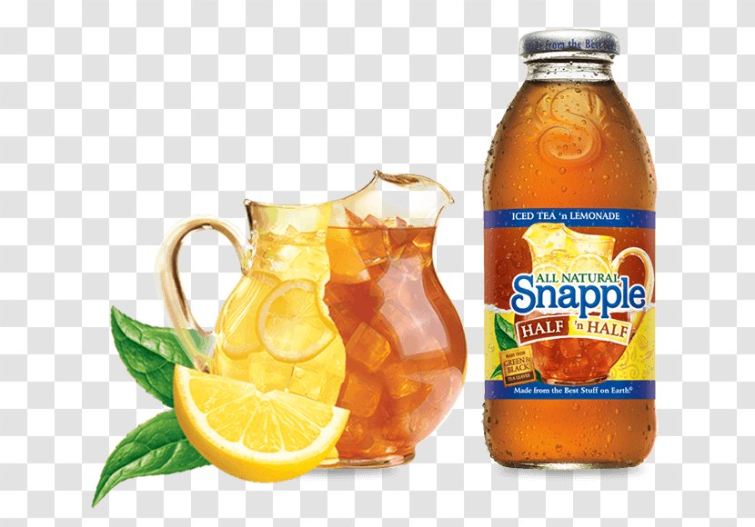 Iced Tea Arnold Palmer Fizzy Drinks Juice Lemonade - Orange Soft Drink Transparent PNG