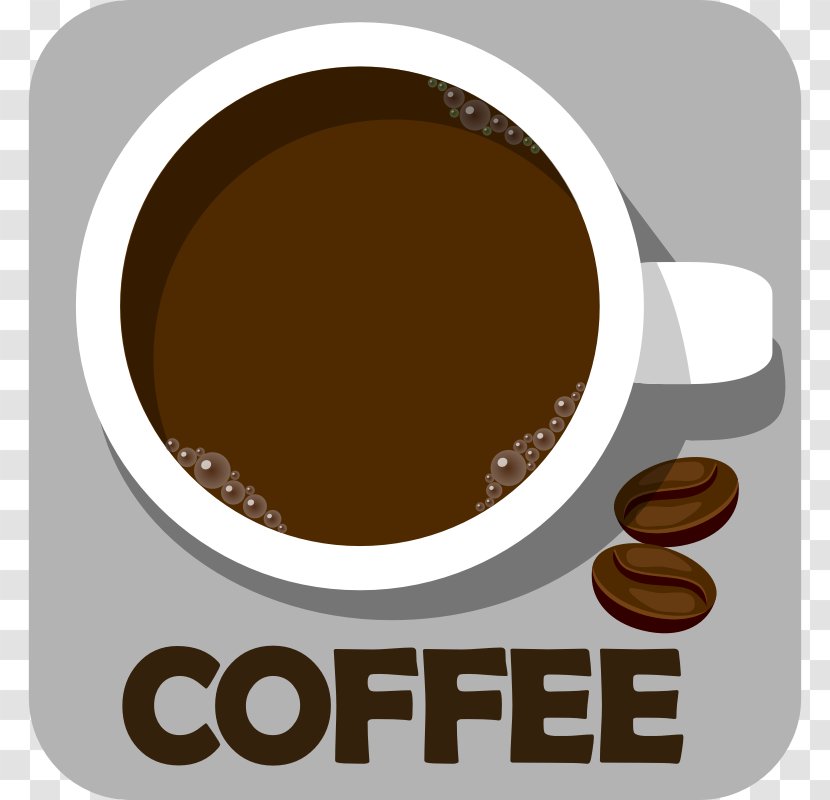 Coffee Cup Cafe Latte Clip Art - Espresso Transparent PNG