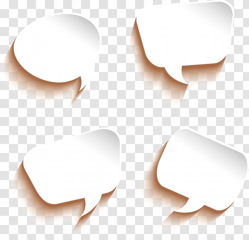 Paper Dialog Box Bubble Dialogue - Bubbles Transparent PNG