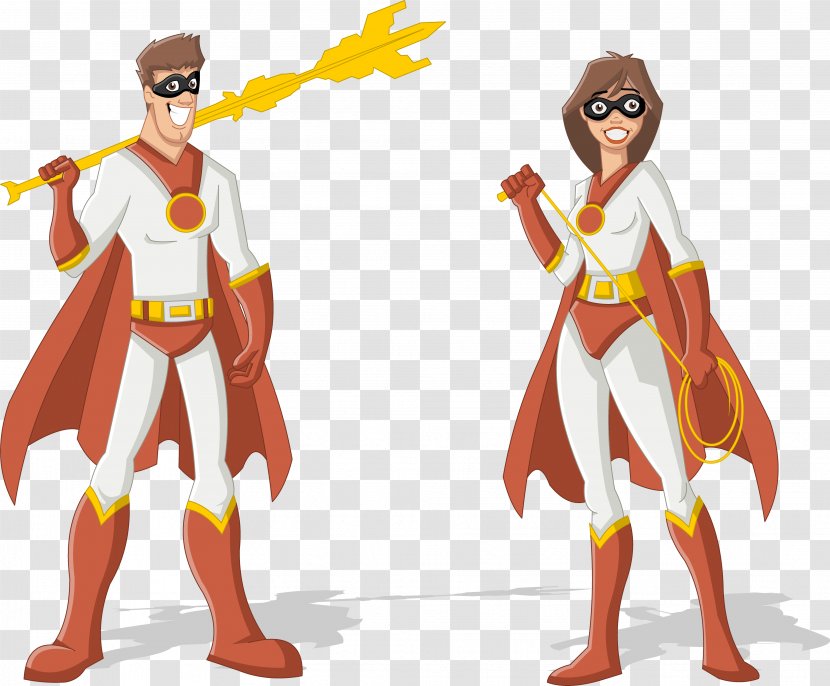 Superhero Female Royalty-free - Comic Book Transparent PNG