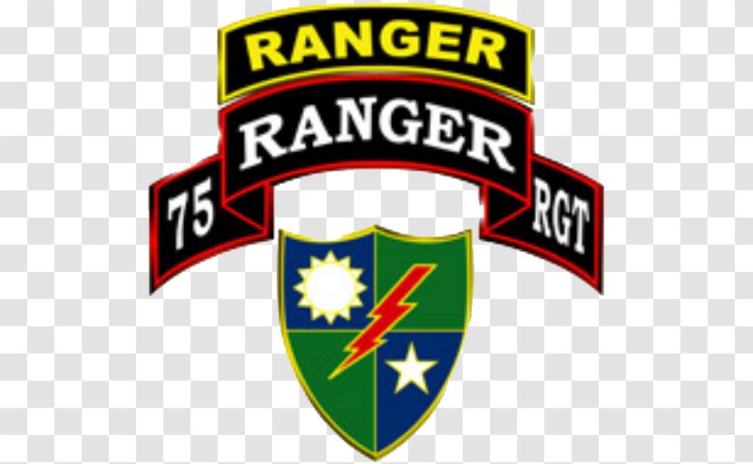 75th Ranger Regiment United States Army Rangers 1st Battalion Tab - Logo - Military Transparent PNG
