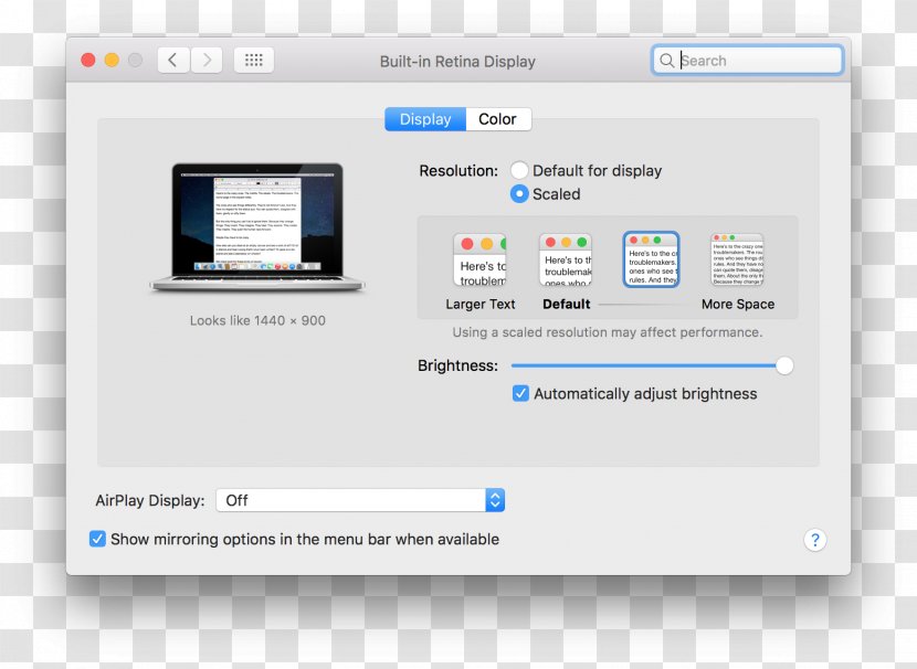 MacBook Pro Laptop Display Resolution - Software - Macbook Transparent PNG