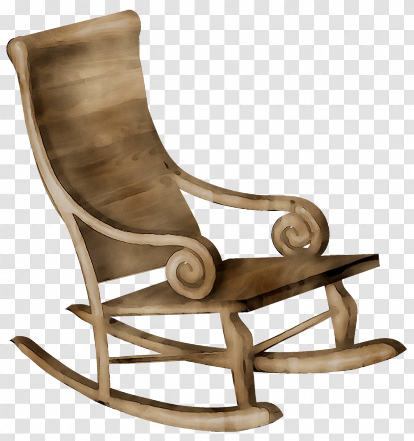 Rocking Chairs Table Furniture Wing Chair - Fauteuil Transparent PNG