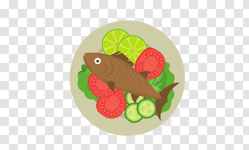 Strawberry Seafood Fish - Stock Transparent PNG