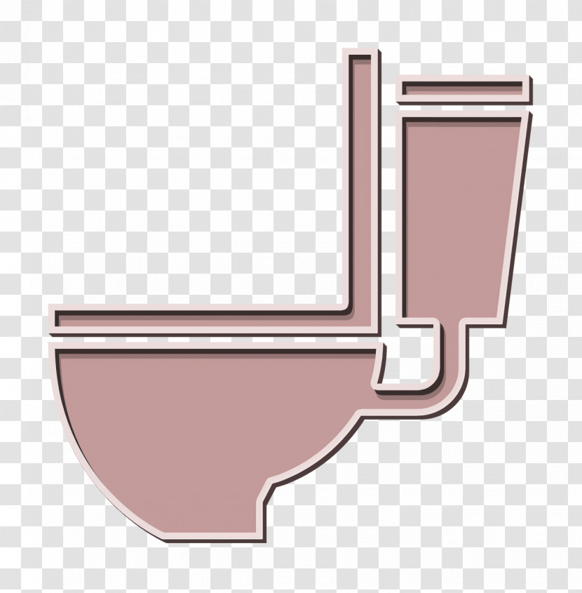 Icon Bathroom Icon Toilet Icon Transparent PNG