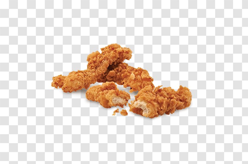 Chicken Fingers Crispy Fried Nugget Fast Food - Animal Source Foods - Strips Transparent PNG