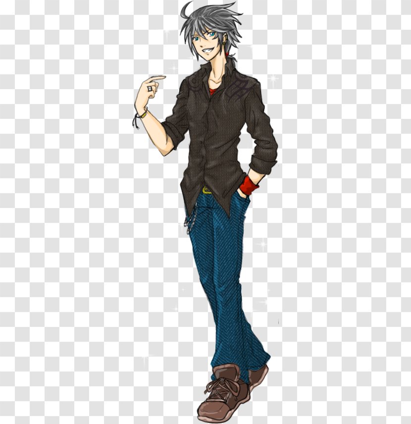 Cartoon Human Behavior Male Costume - Frame - Handsome Guy Transparent PNG