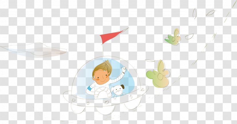 Brand Text Illustration - Small Astronaut Vector Transparent PNG
