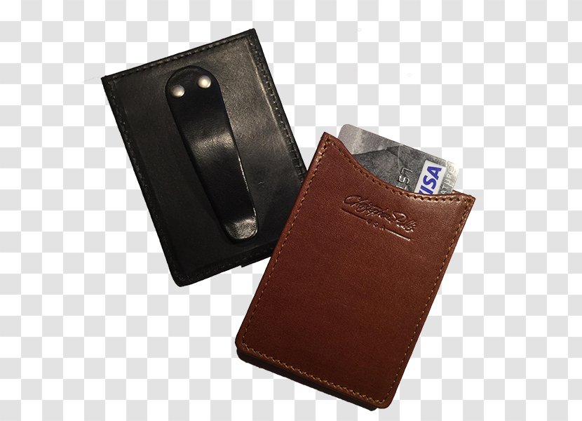 Leather Wallet Promotional Merchandise - Coffee Trifold Transparent PNG