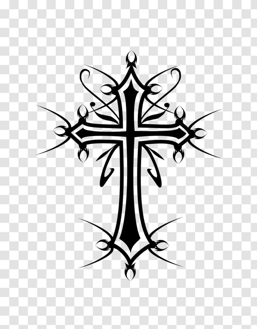 Celtic Cross Christian Drawing Gothic Fashion - Crucifix - Vampires Transparent PNG