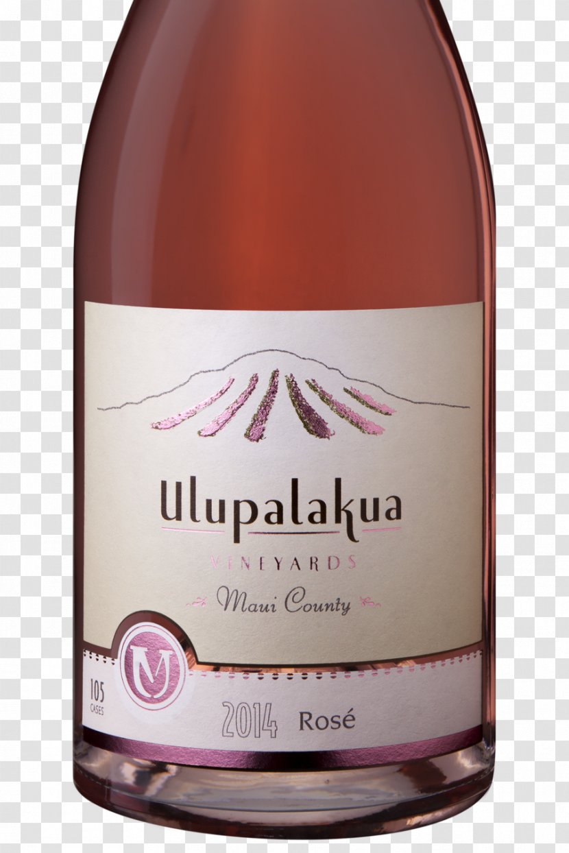 Maui Wine, Ulupalakua Vineyards Common Grape Vine Rosé - Hawaii - Wine Transparent PNG