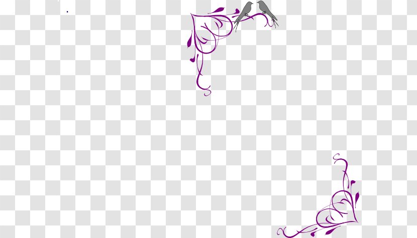 Lovebird Clip Art - Violet Transparent PNG