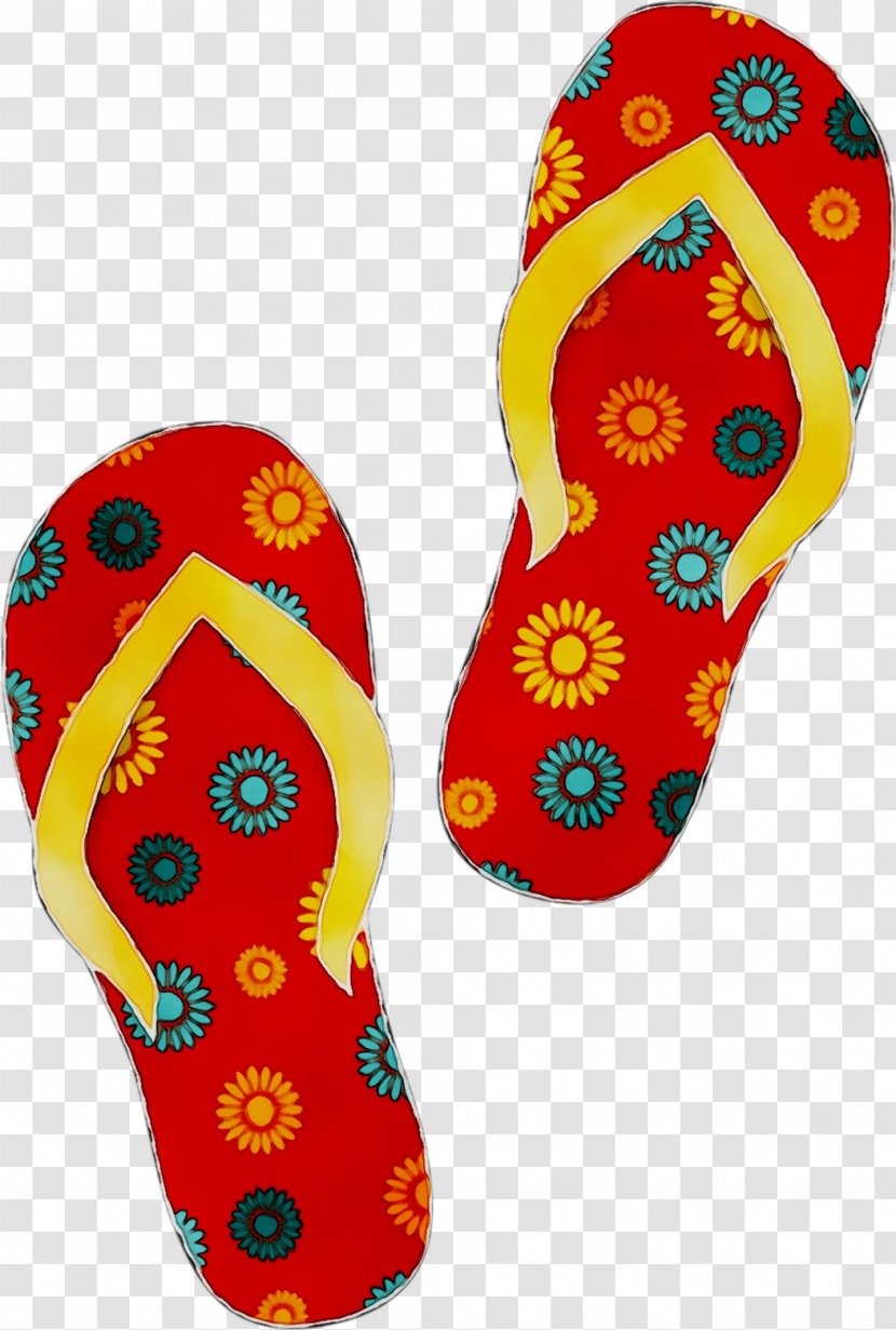 Slipper Flip-flops Shoe Yellow - Flipflops - Sandal Transparent PNG