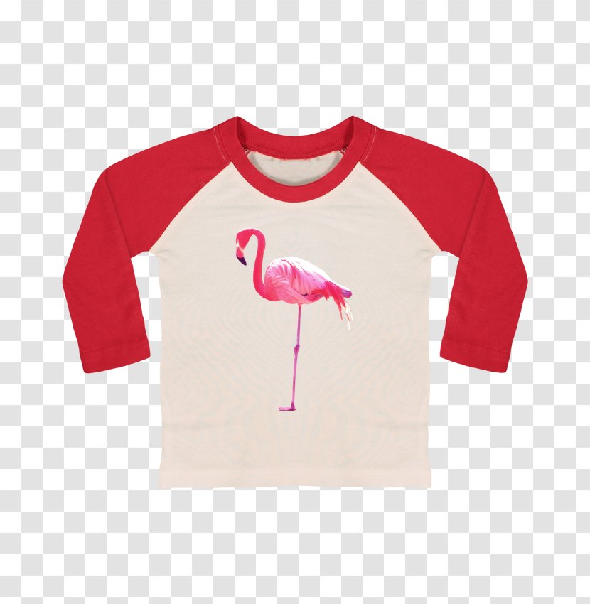 Long-sleeved T-shirt Bag - Flamingo Transparent PNG