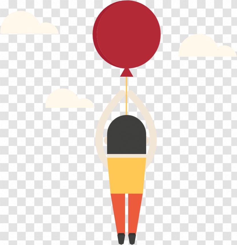 Hot Air Balloon Cartoon - Flower - Heaven Transparent PNG