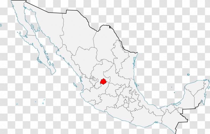 Map Democratic Republic Image Name - Mexico Transparent PNG