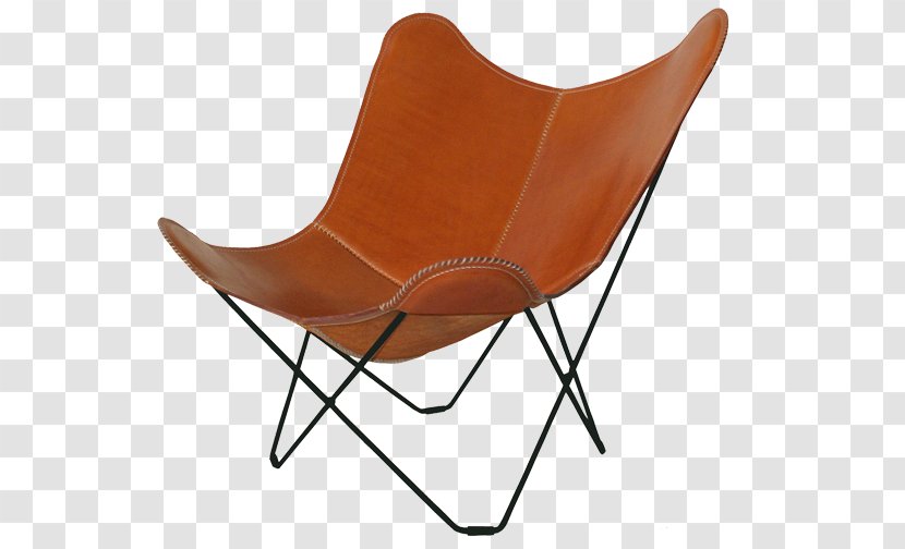 Eames Lounge Chair Butterfly Wing Leather - Outdoor Furniture Transparent PNG