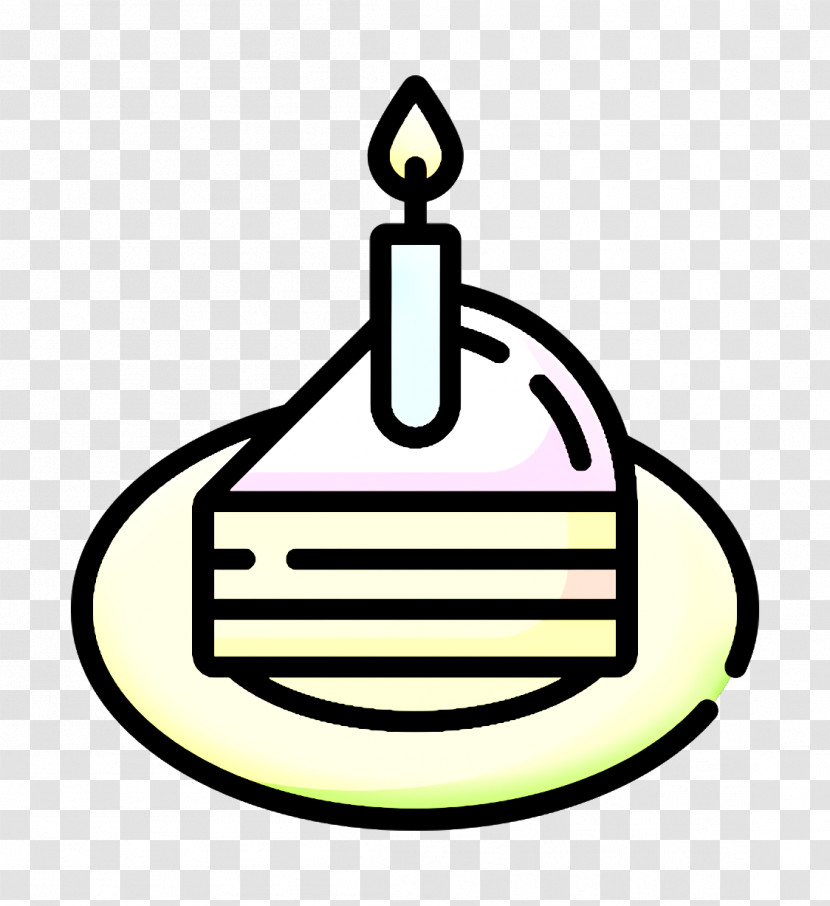 Cake Icon Summer Party Icon Transparent PNG