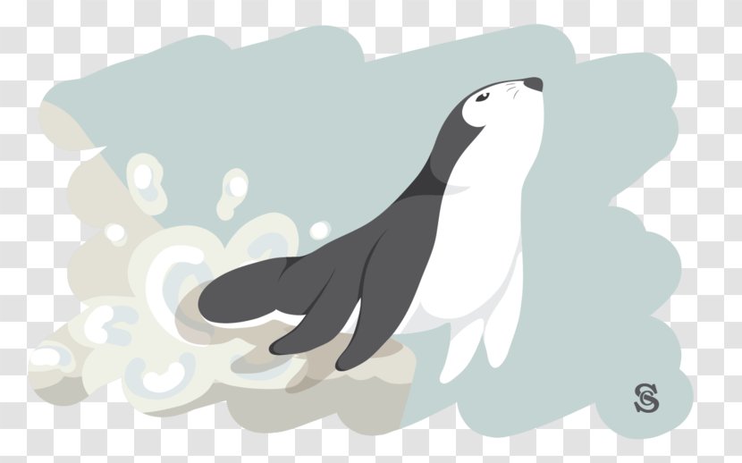 Penguin Cartoon Beak Feather - Bird Transparent PNG
