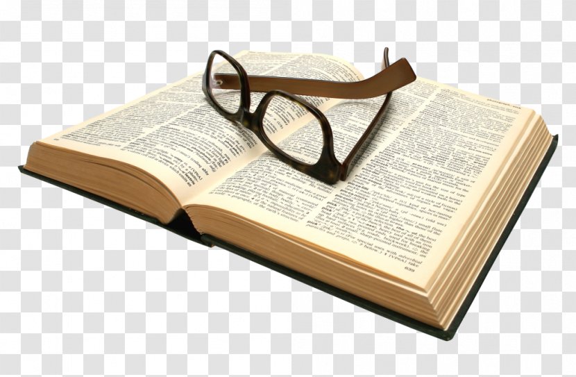 Bookselling Glasses Reading - Writing - Book Transparent PNG