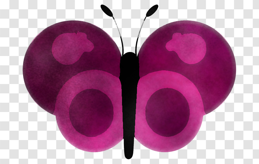Pink Purple Violet Magenta Butterfly Transparent PNG