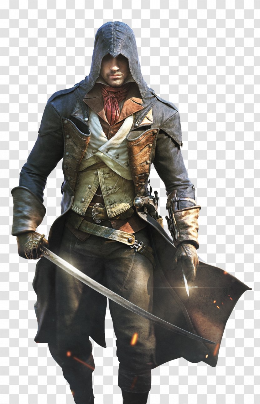 Assassin's Creed Unity IV: Black Flag III Ezio Auditore Arno Dorian - Figurine - Assassins Transparent PNG