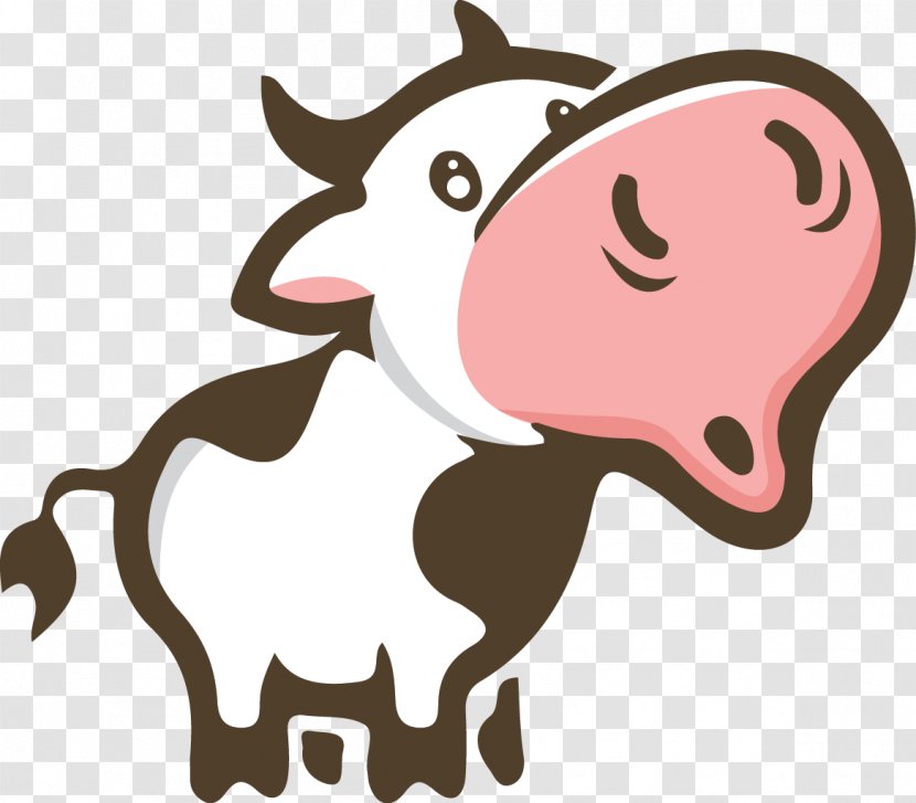 Charolais Cattle Moo United States Stir-fried Ice Cream Clip Art - Nose - Cow Transparent PNG