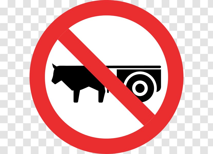 Prohibitory Traffic Sign Sales Road - Royaltyfree Transparent PNG