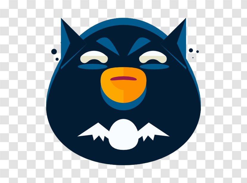 Batman Clip Art Wonder Woman Superman Emoticon - Joker Emoji Transparent PNG