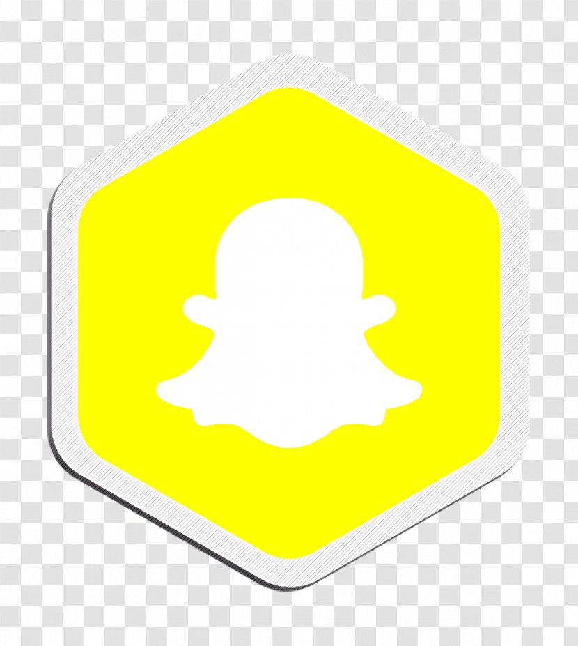 Hexagon Icon Media Polygon - Yellow - Symbol Emblem Transparent PNG