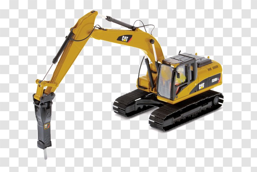 Caterpillar Inc. Excavator Hydraulics D11 Die-cast Toy - Vehicle Transparent PNG