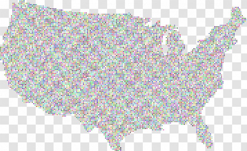 President Of The United States Map - Pink Transparent PNG