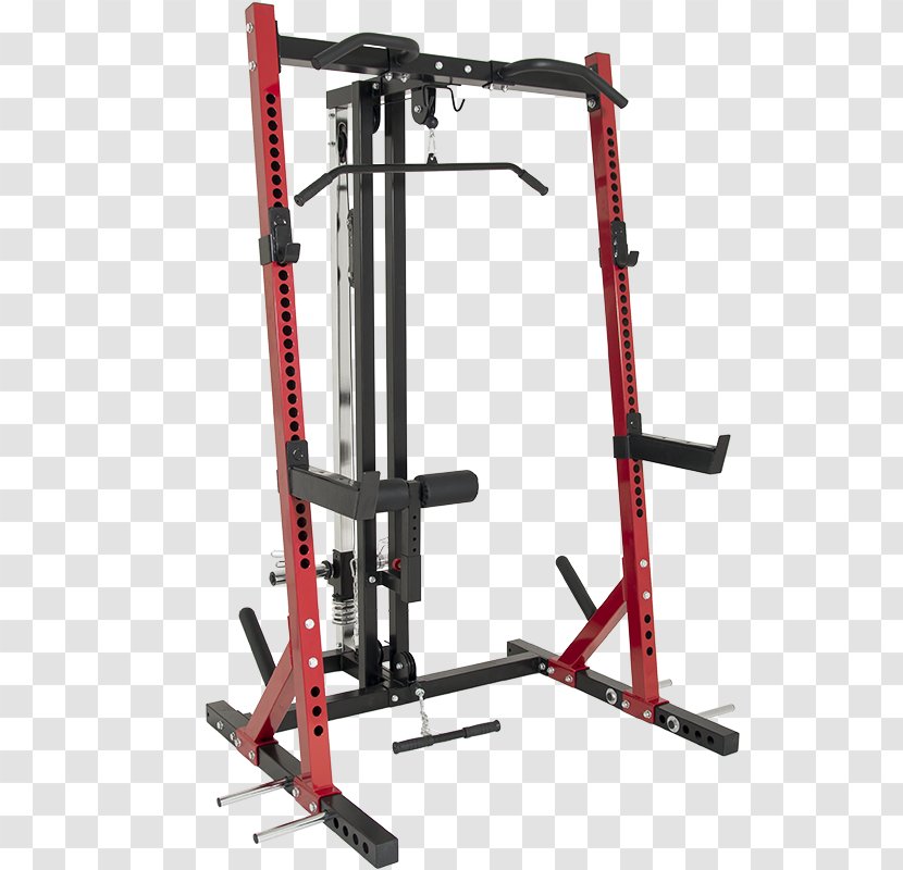 Power Rack Pulldown Exercise Bench Press Physical Fitness - Machine - Dumbbell Transparent PNG