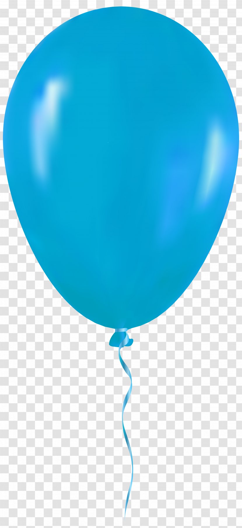 Balloon Blue Clip Art - Teal Transparent PNG